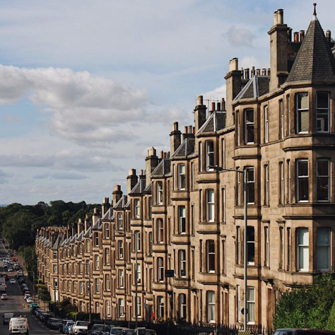 Exploring Edinburgh with Juan